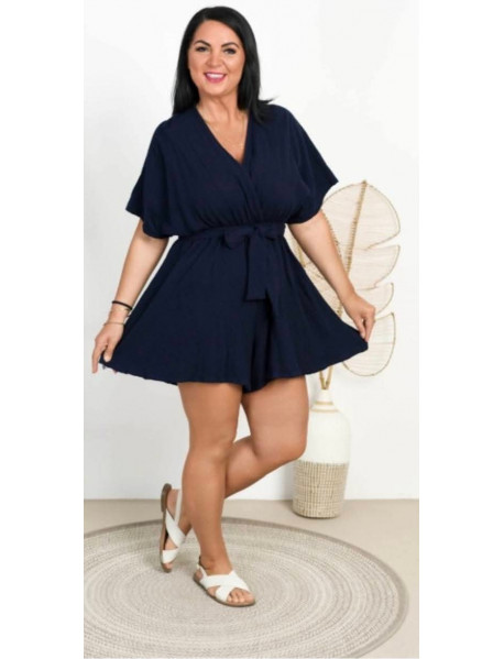 LETNÝ TENKÝ BAVLNENÝ OVERAL OVERSIZE - UNI vhodné pre 44/50 veľkosť - čierna LETNÝ TENKÝ BAVLNENÝ OVERAL OVERSIZE - UNI vhodné pre 44/50 veľkosť - čierna