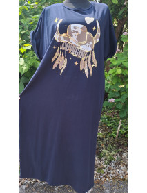 DLHÉ LETNÉ  ŠATY  - KHAKI - BÉŽOVÁ - MODRÁ   -   OVERSIZE - ITALY