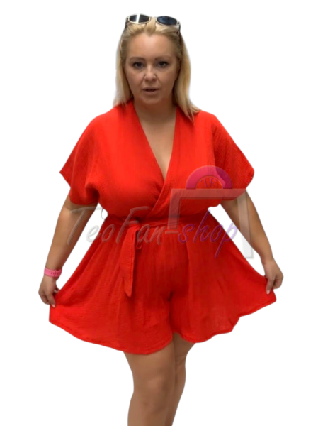 LETNÝ TENKÝ BAVLNENÝ OVERAL OVERSIZE - UNI vhodné pre 44/50 veľkosť - čierna LETNÝ TENKÝ BAVLNENÝ OVERAL OVERSIZE - UNI vhodné pre 44/50 veľkosť - čierna