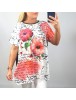 ESMIRA VEĽKÁ KVETINOVÁ BLÚZKA PRE MOLETKY - OVERSIZE
