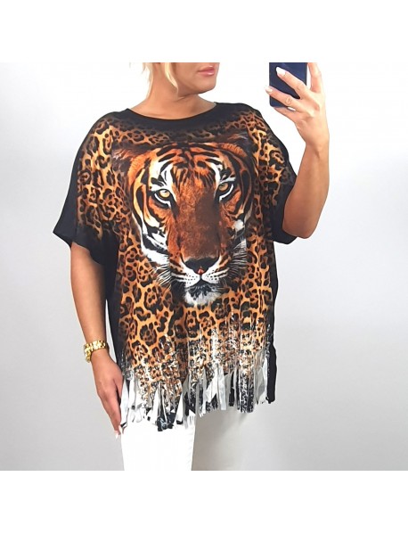 TIGER- OVERSIZE VEĽKÁ ESMIRA BLÚZKA PRE MOLETKY