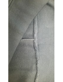 HRUBÉ ČIERNE ZATEPLENÉ LEGÍNY PRE MOLETKY - HIS COLLECTION - 3XL/4XL