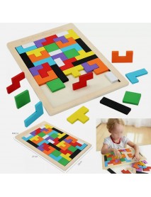Drevená hračka so stavebnicami / Montessori 