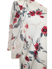 MAGWA - ELEGANTNÁ elastická KVETINOVÁ BLÚZKA  PRE MOLETKY 