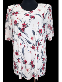 MAGWA - ELEGANTNÁ elastická KVETINOVÁ BLÚZKA  PRE MOLETKY 