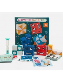 Zábavné puzzle  / Farebná magická kocka / Stavebné bloky / Vzdelávacia hračka
