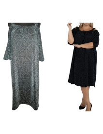 TRBLIETAVÉ  tmavozelené šaty - oversize - PRE MOLETKY - WOMANARY - TURKEY