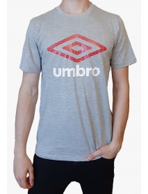 PÁNSKE  BAVLNENÉ TRIČKO UMBRO - FARBA SIVÁ - veľkosť M