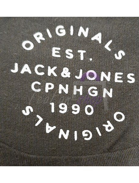 PÁNSKE TRIČKO JACK & JONES - FARBA SIVÁ / ZELENÉ LOGO - veľkosť S/M